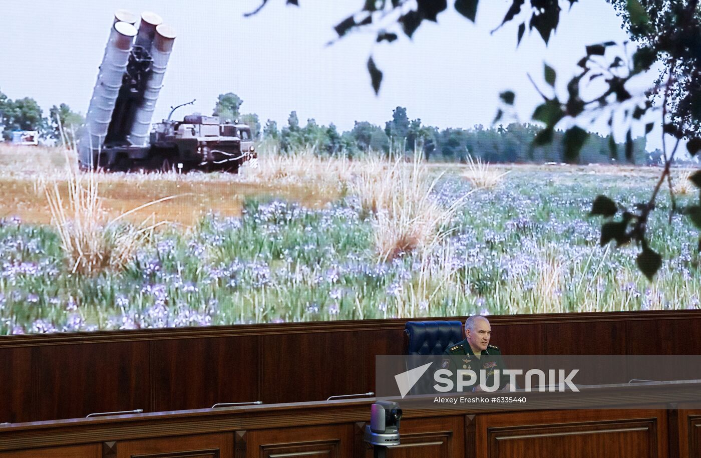 Russia Defence Ministry Briefing