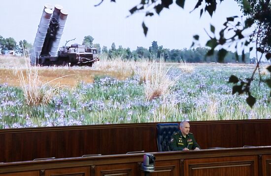 Russia Defence Ministry Briefing