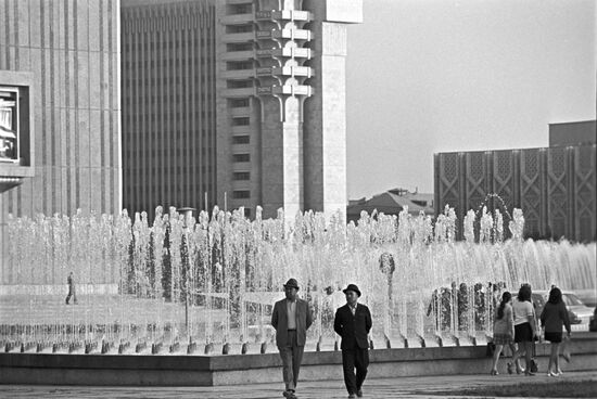 Tashkent, capital of Uzbek Soviet Socialist Republic