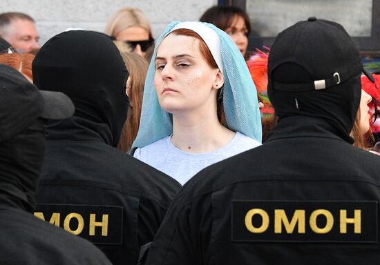 Belarus Presidential Election Protest 