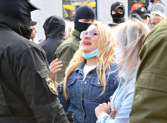 Belarus Presidential Election Protest 