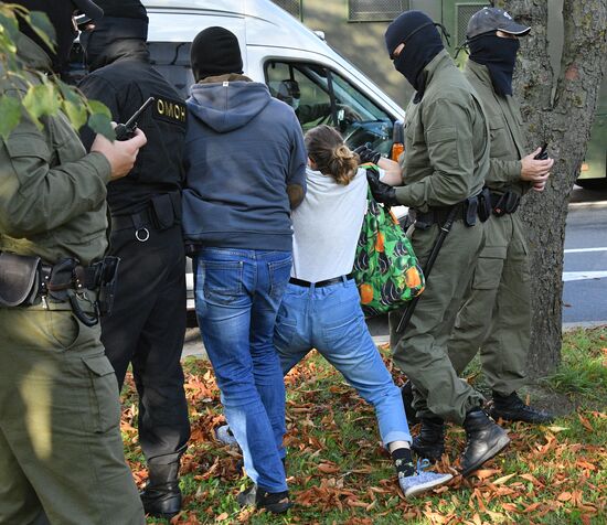 Belarus Presidential Election Protest 