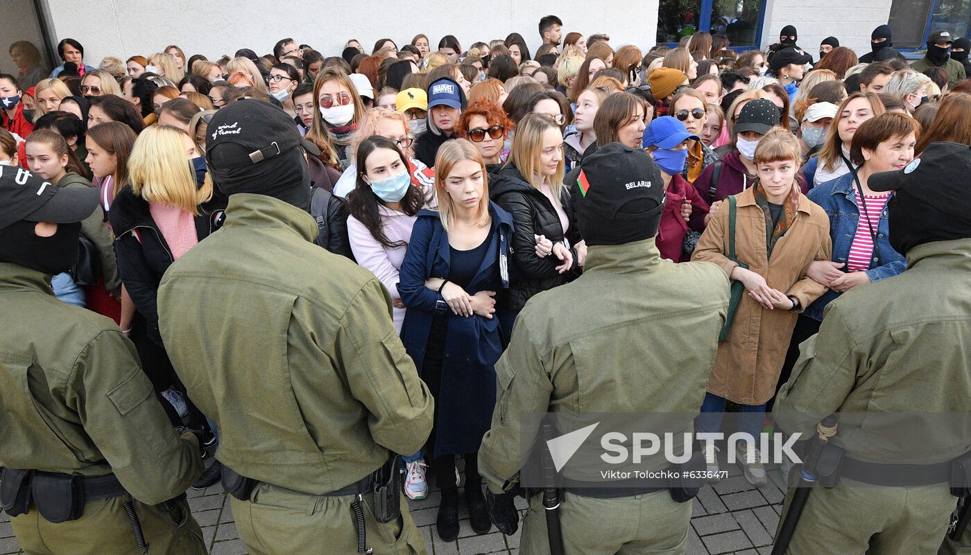 Belarus Presidential Election Protest