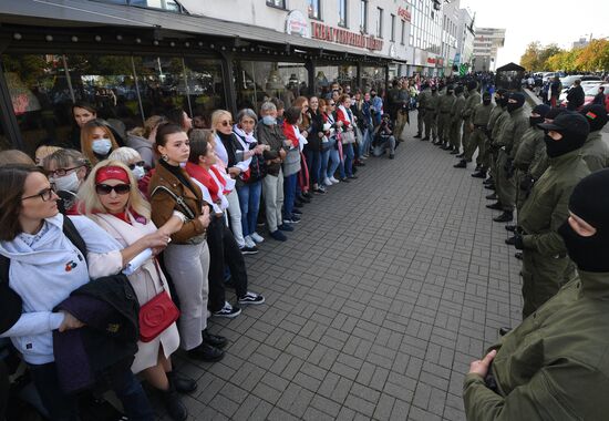 Belarus Presidential Election Protest 