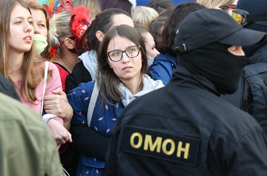Belarus Presidential Election Protest 