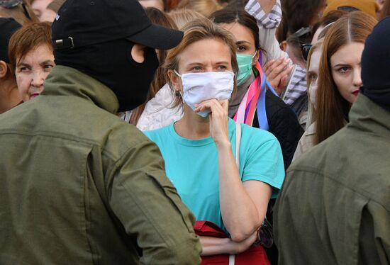 Belarus Presidential Election Protest 