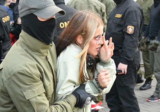 Belarus Presidential Election Protest 