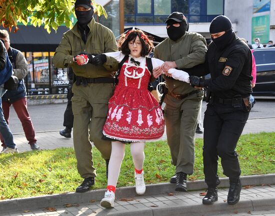 Belarus Presidential Election Protest 