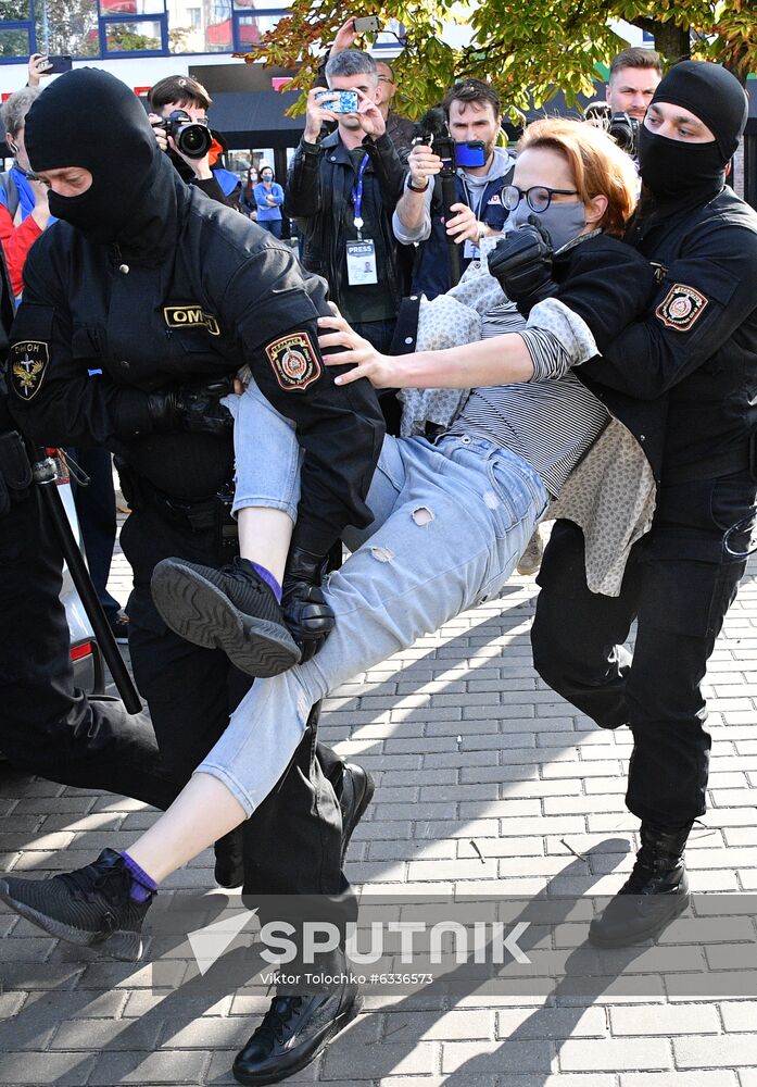 Belarus Presidential Election Protest