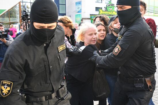 Belarus Presidential Election Protest 