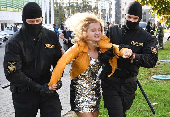 Belarus Presidential Election Protest 