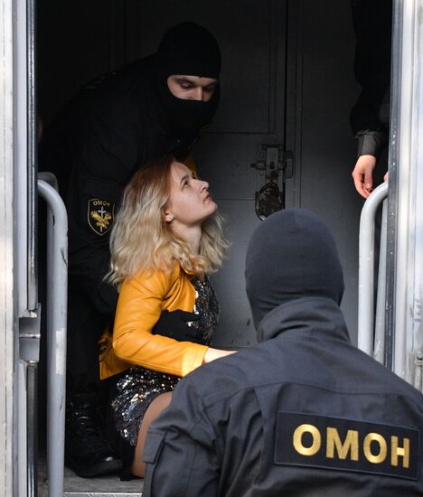 Belarus Presidential Election Protest 