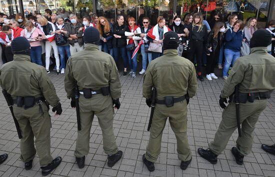 Belarus Presidential Election Protest 
