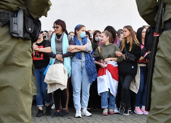 Belarus Presidential Election Protest 
