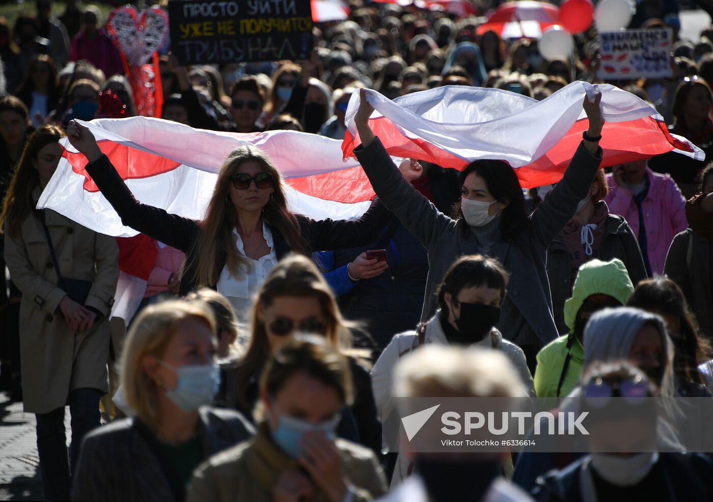 Belarus Presidential Election Protest