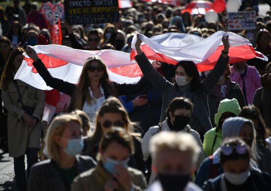 Belarus Presidential Election Protest 