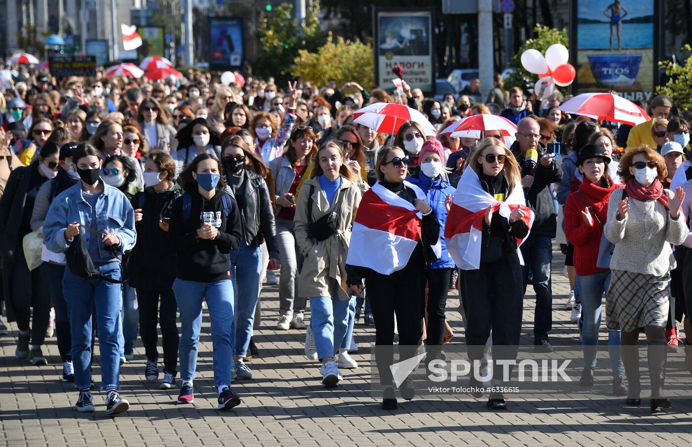 Belarus Presidential Election Protest 