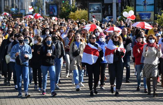 Belarus Presidential Election Protest 