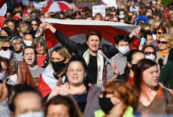Belarus Presidential Election Protest 