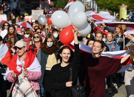 Belarus Presidential Election Protest 