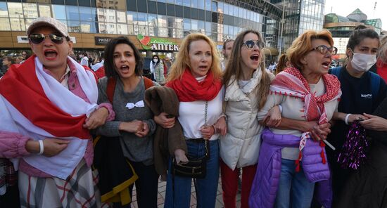 Belarus Presidential Election Protest 