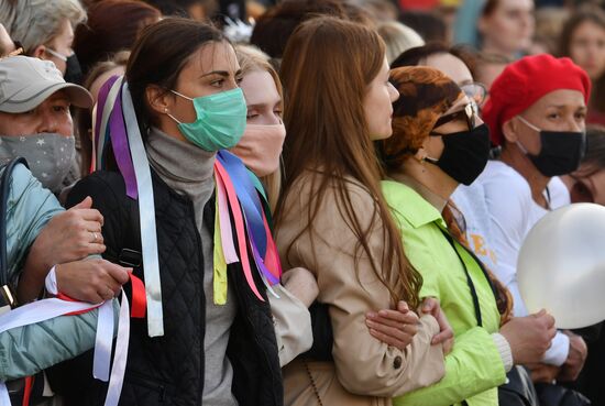 Belarus Presidential Election Protest 