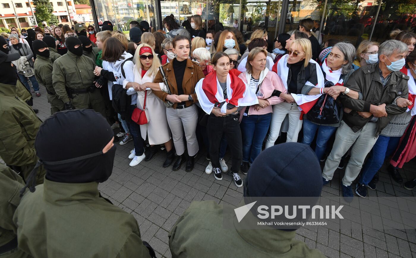Belarus Presidential Election Protest