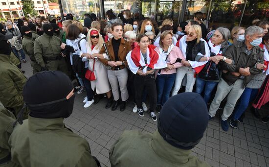 Belarus Presidential Election Protest 