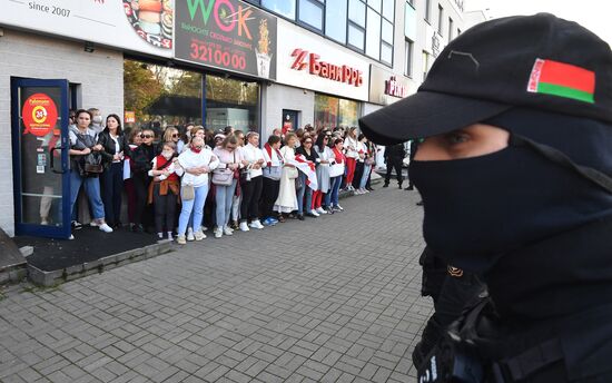 Belarus Presidential Election Protest 