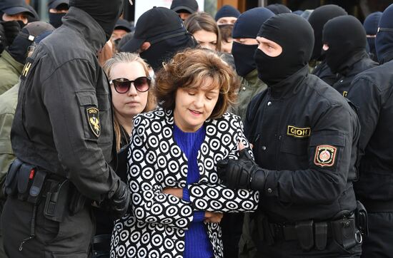 Belarus Presidential Election Protest 