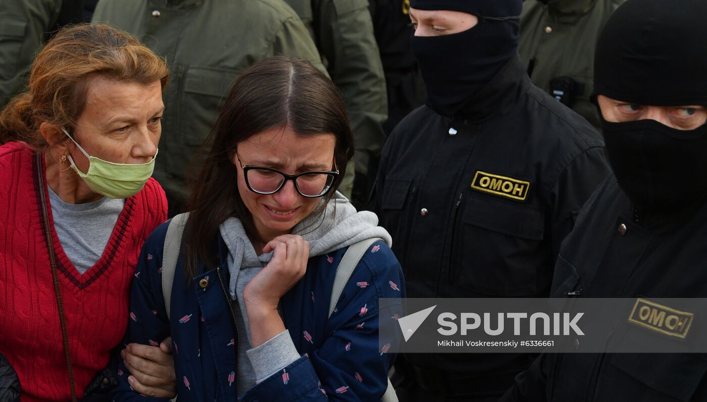 Belarus Presidential Election Protest