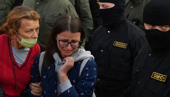 Belarus Presidential Election Protest 
