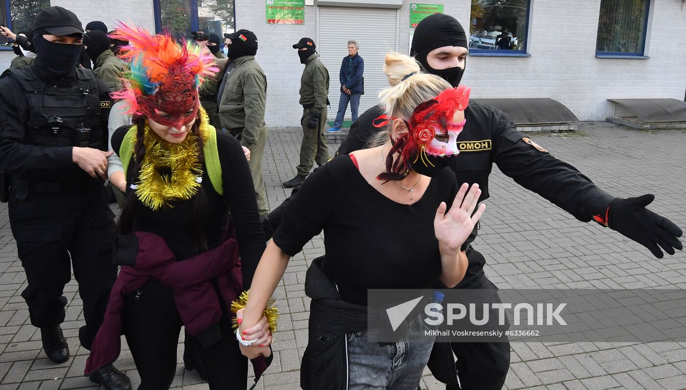 Belarus Presidential Election Protest