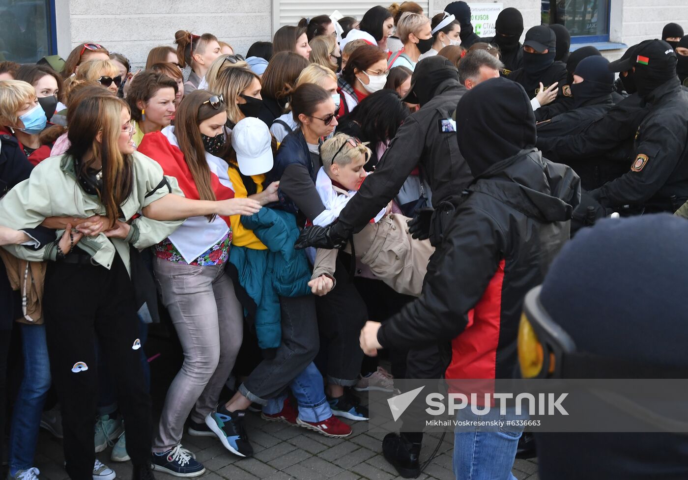 Belarus Presidential Election Protest 