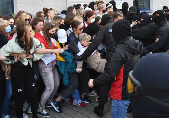 Belarus Presidential Election Protest 