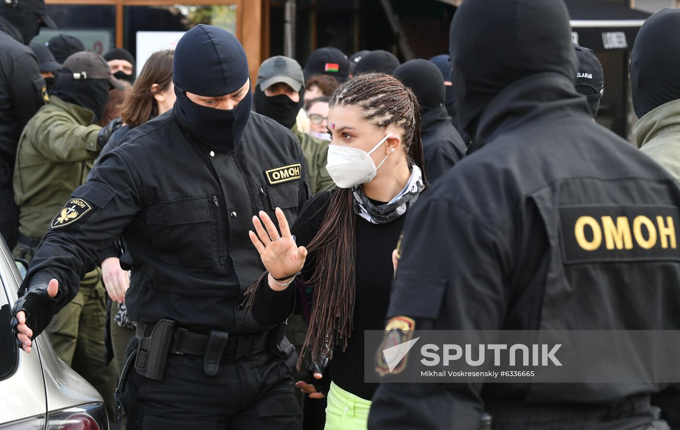 Belarus Presidential Election Protest