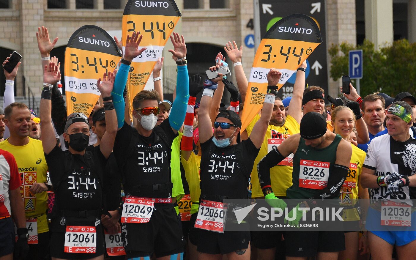 Russia Moscow Marathon