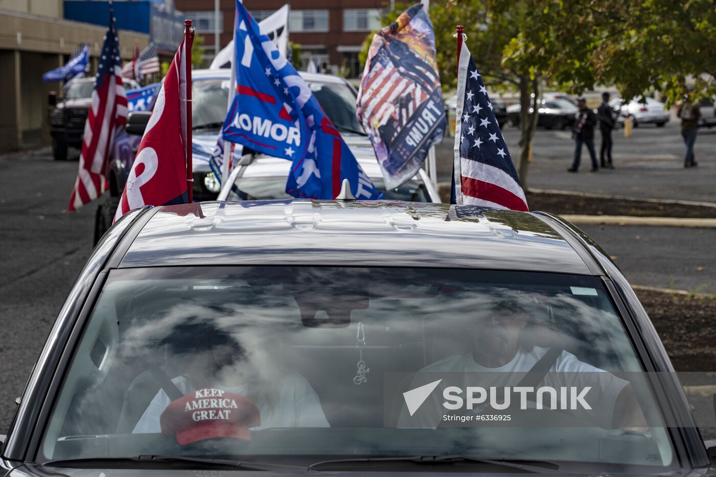 US Trump Supporters Rally