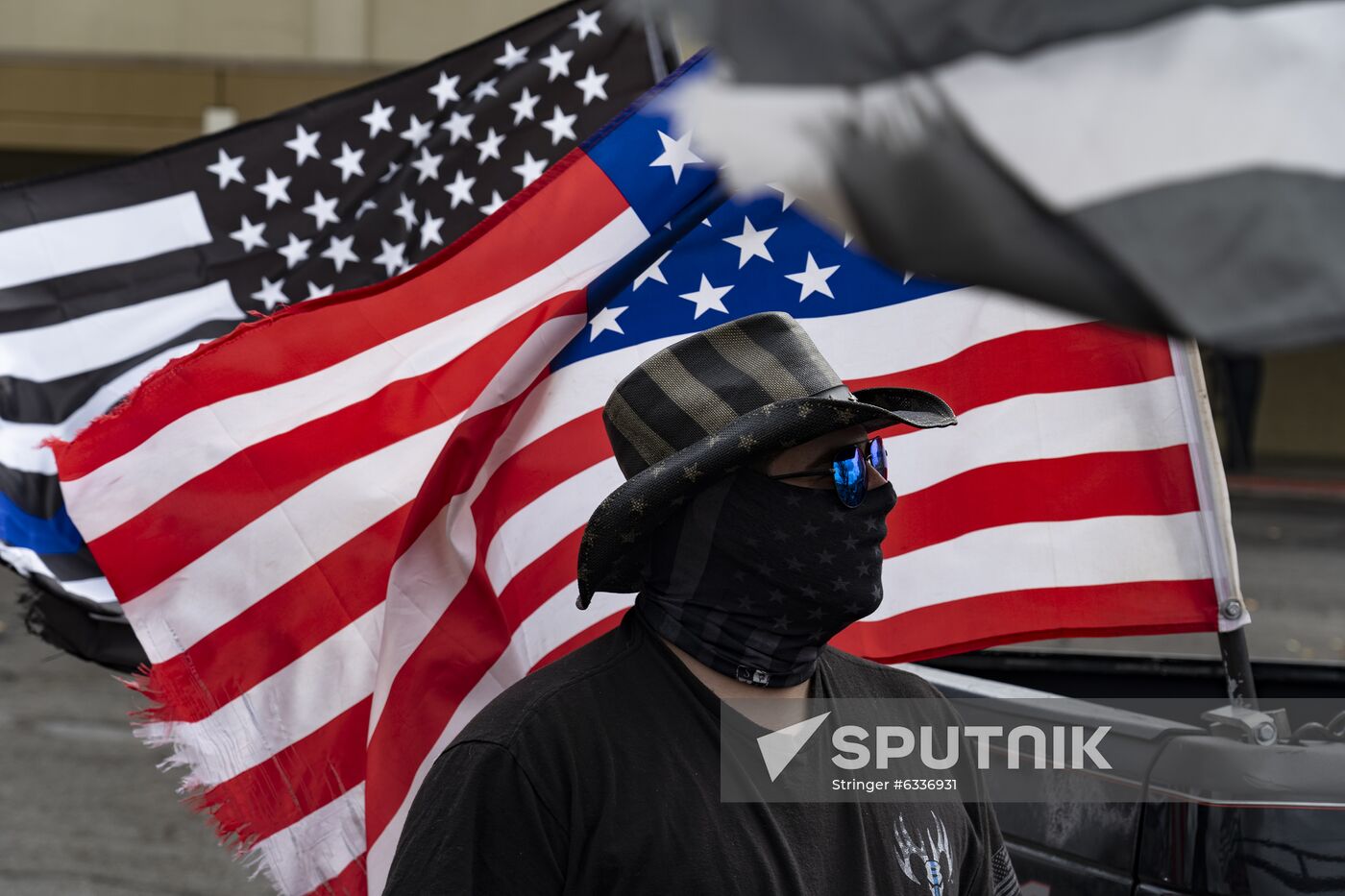 US Trump Supporters Rally