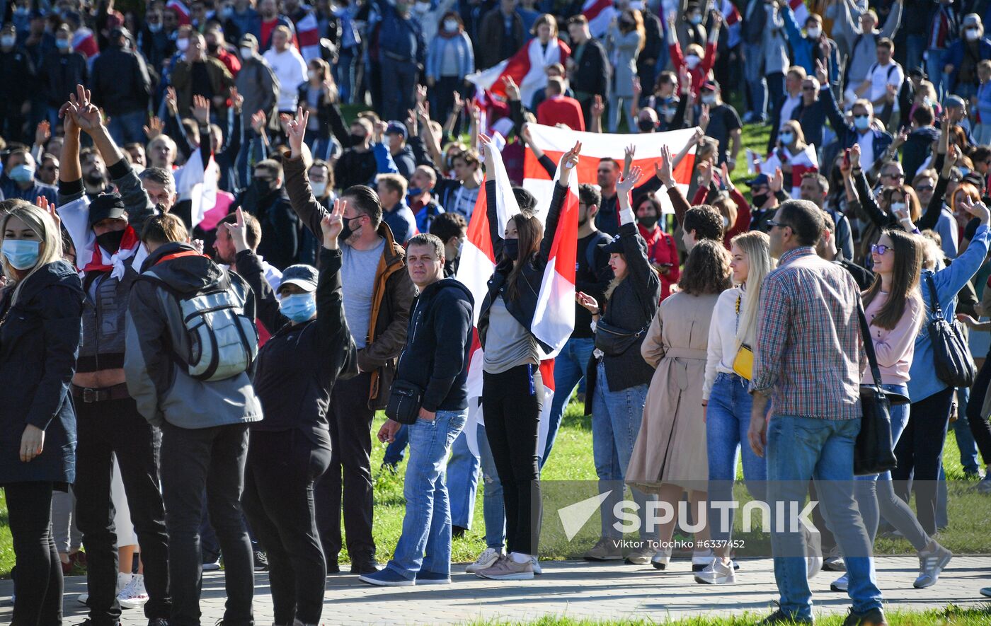 Belarus Presidential Election Protest