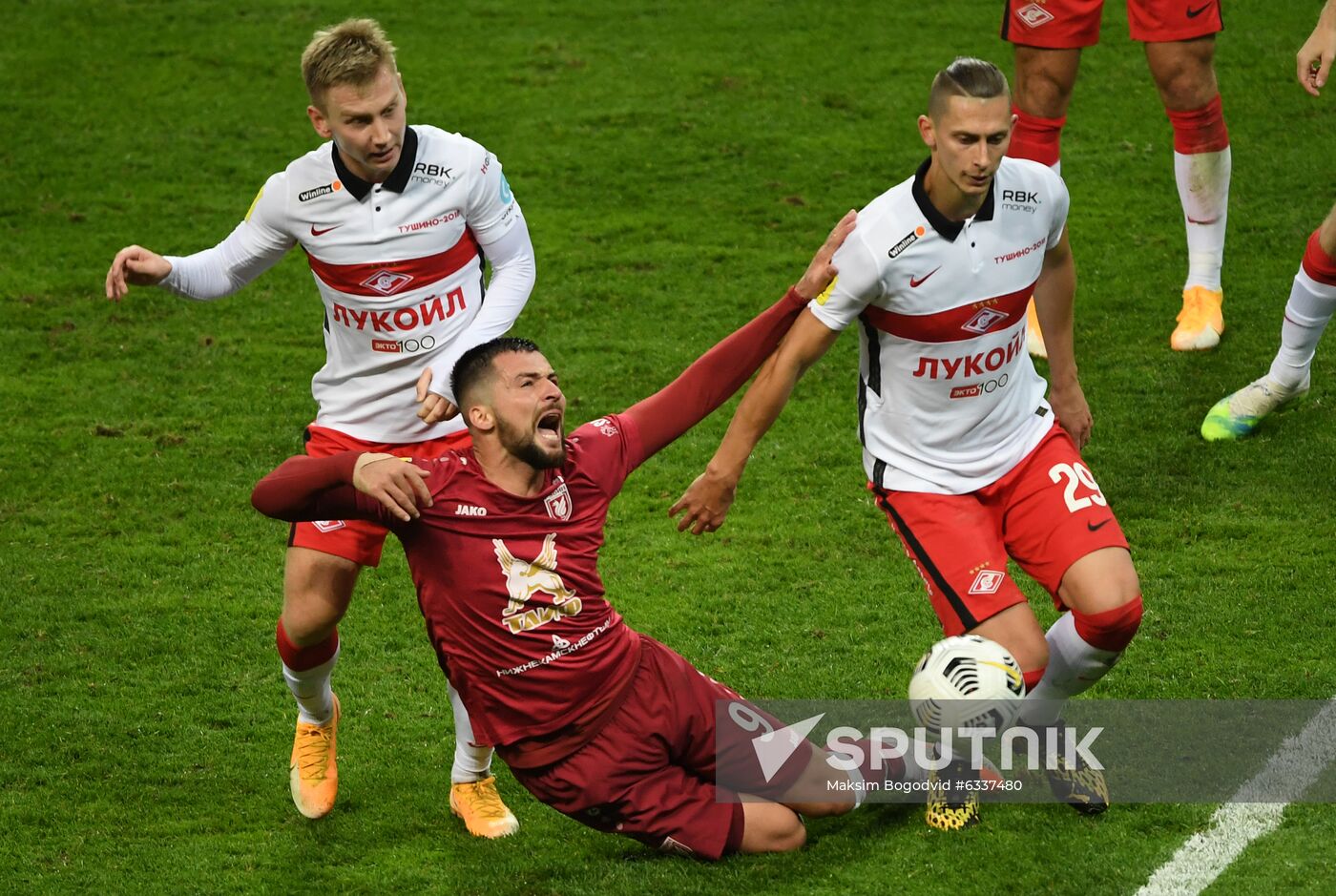 Russia Soccer Premier-League Rubin - Spartak