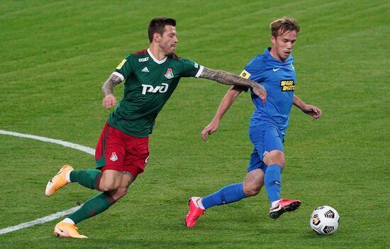 Russia Soccer Premier-League Lokomotiv - Tambov