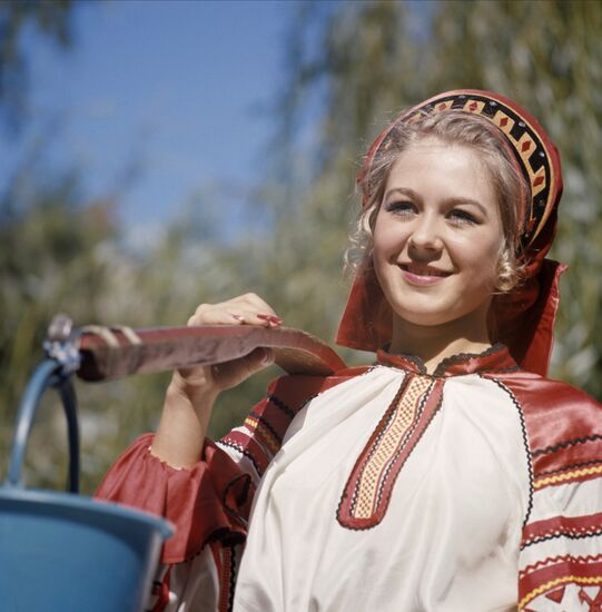 Soloist of Lada youth folk ensemble (Voronezh)