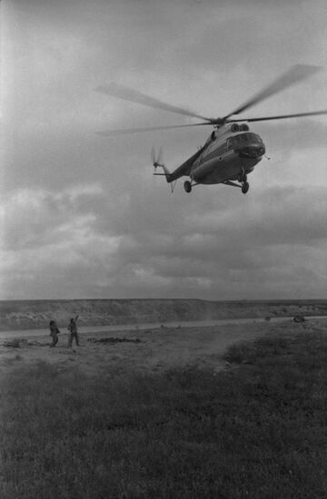 Paleontology expedition to Gyda Peninsula