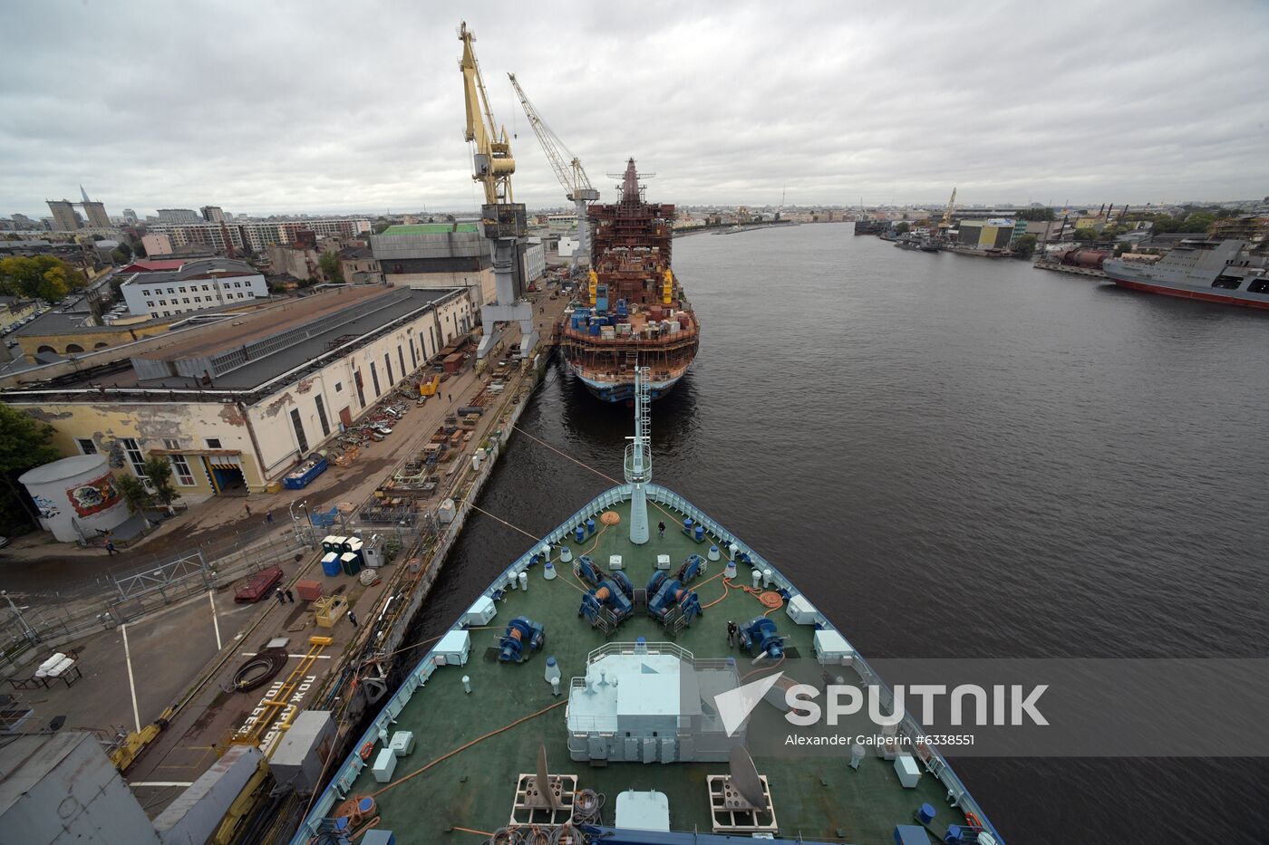 Russia Arktika Nuclear-Powered Icebreaker