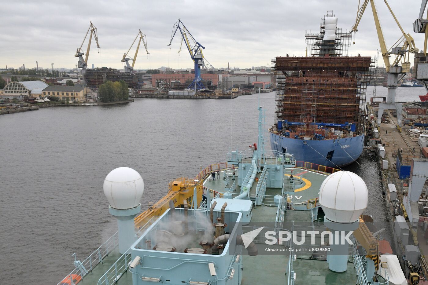 Russia Arktika Nuclear-Powered Icebreaker