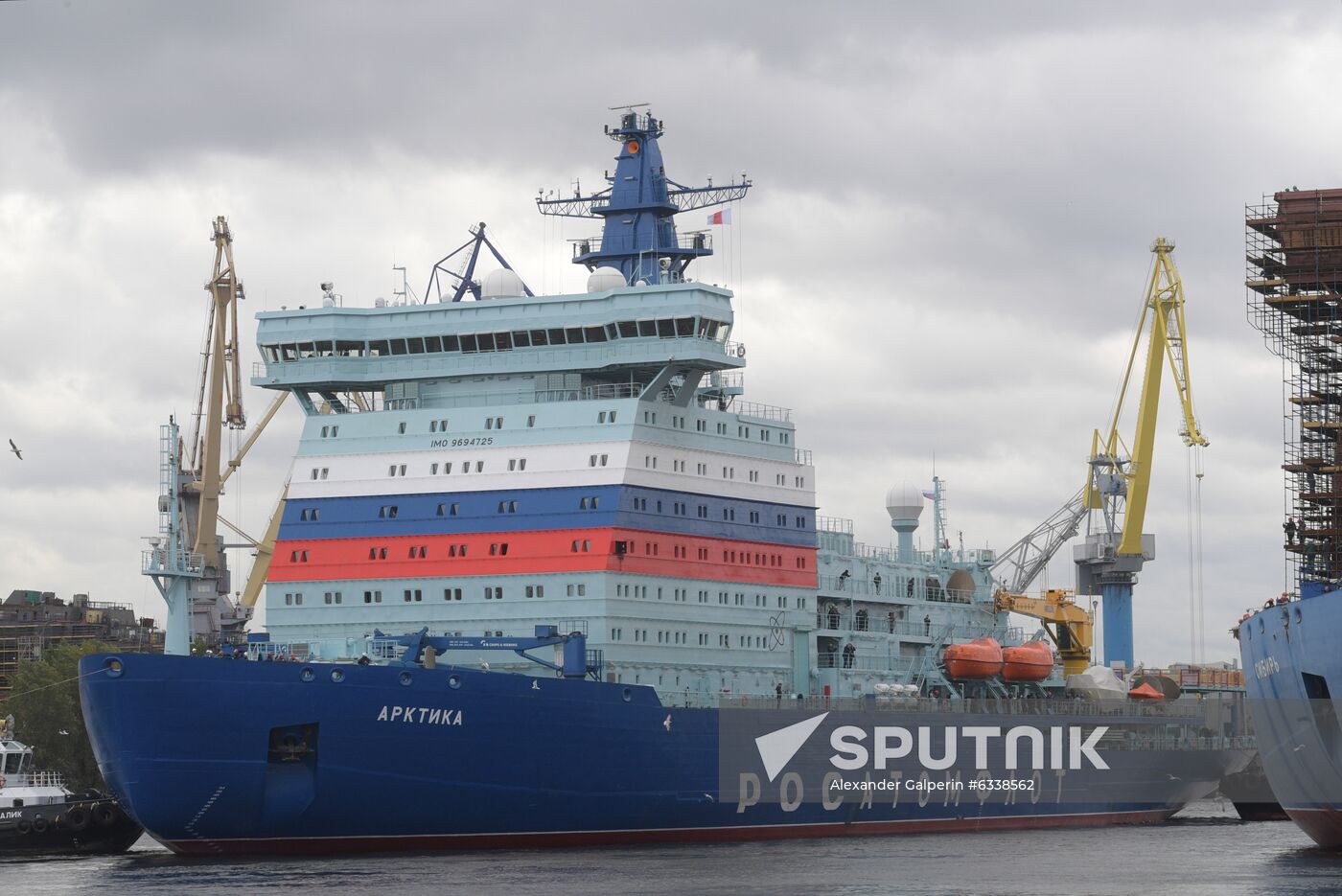 Russia Arktika Nuclear-Powered Icebreaker