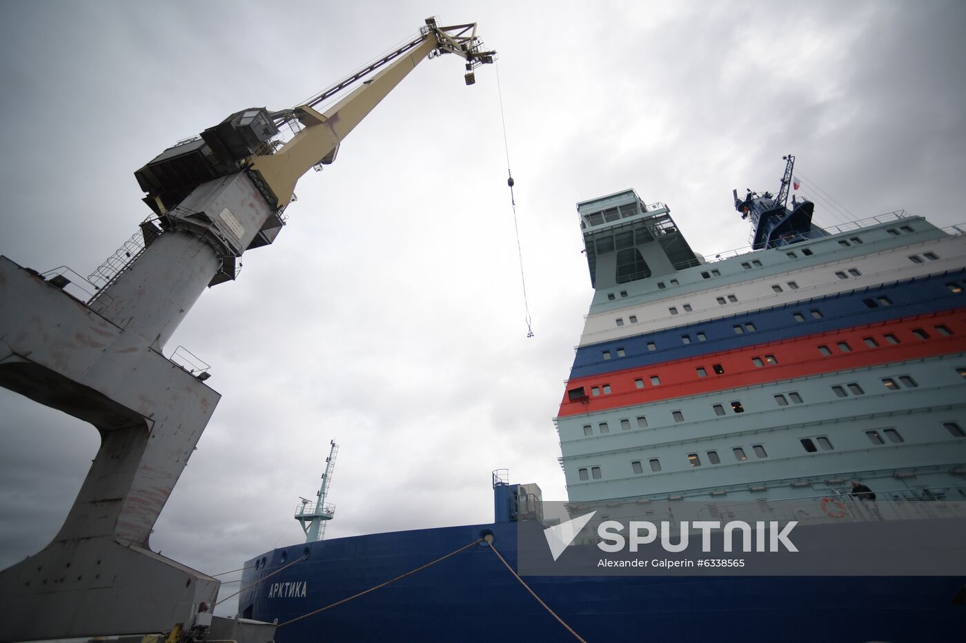 Russia Arktika Nuclear-Powered Icebreaker
