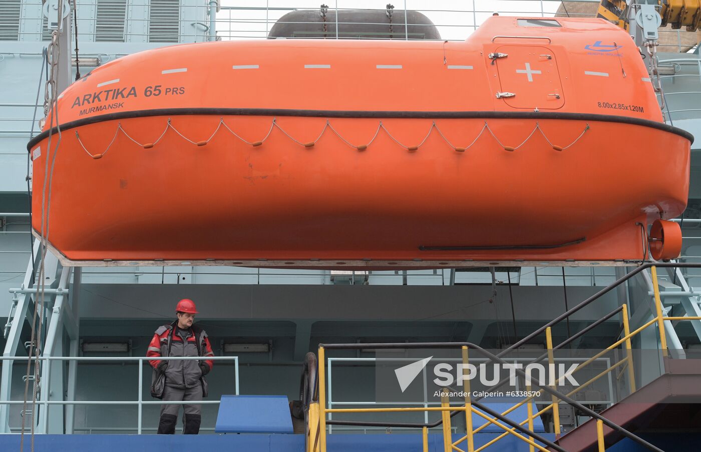 Russia Arktika Nuclear-Powered Icebreaker