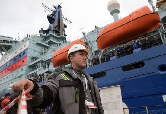 Russia Arktika Nuclear-Powered Icebreaker